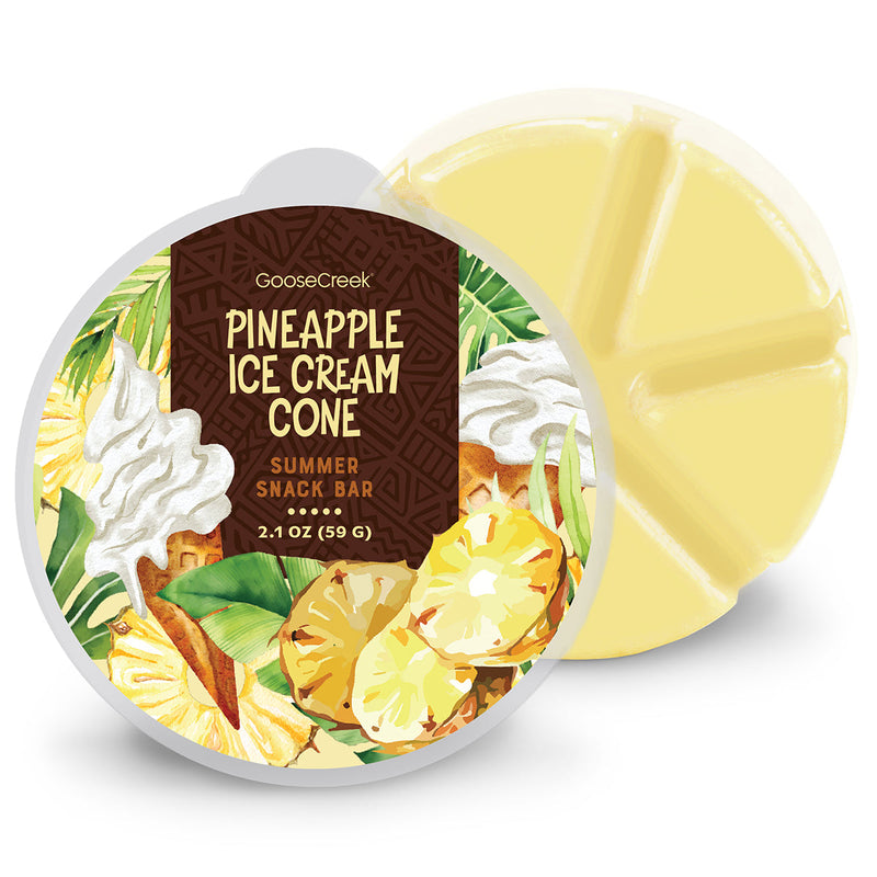 Pineapple Ice Cream Cone Wax Melt (S104DG)